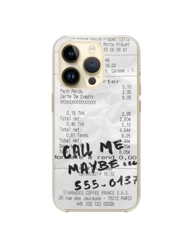 Coque iPhone 14 Pro Call me maybe - Benoit Bargeton