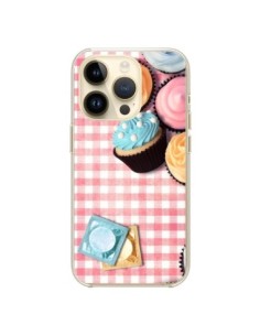 Coque iPhone 14 Pro Petit Dejeuner Cupcakes - Benoit...