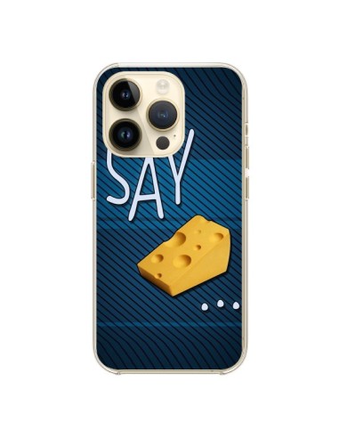Coque iPhone 14 Pro Say Cheese Souris - Bertrand Carriere