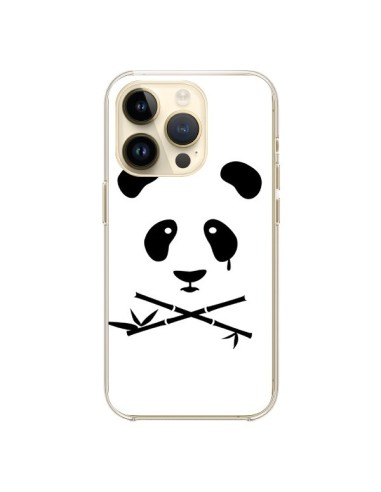 Coque iPhone 14 Pro Crying Panda - Bertrand Carriere