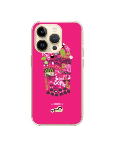 iPhone 14 Pro Case Bubble Fever Original Pink - Bubble Fever