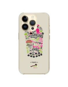 iPhone 14 Pro Case Bubble Fever Original Beige - Bubble...