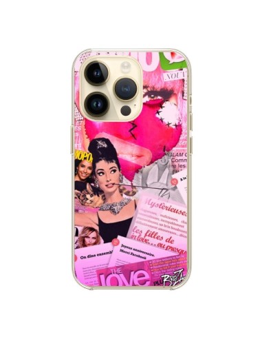 Coque iPhone 14 Pro Glamour Magazine - Brozart