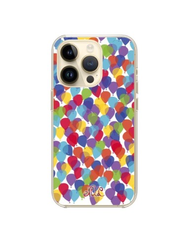 Coque iPhone 14 Pro Ballons La Haut - Enilec