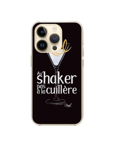 Coque iPhone 14 Pro Au shaker pas à la cuillère Cocktail Barman - Chapo