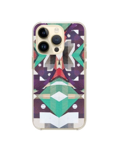 Coque iPhone 14 Pro Cisca Azteque - Danny Ivan