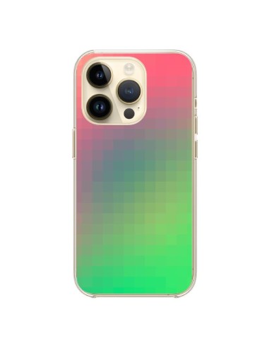Coque iPhone 14 Pro Gradient Pixel - Danny Ivan