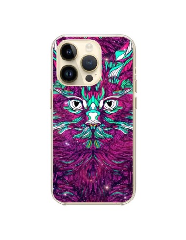 Coque iPhone 14 Pro Space Cat Chat espace - Danny Ivan