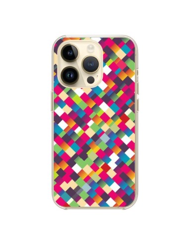 Coque iPhone 14 Pro Sweet Pattern Mosaique Azteque - Danny Ivan