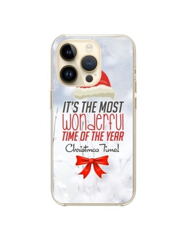 Coque iPhone 14 Pro Joyeux Noël - Eleaxart