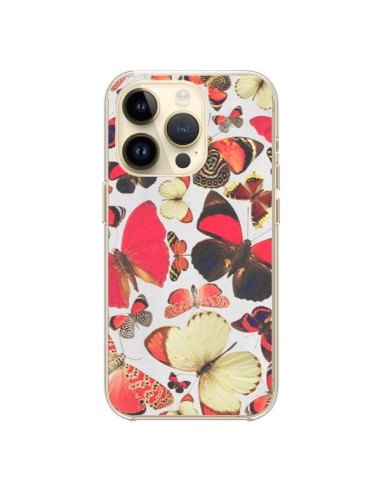 Coque iPhone 14 Pro Papillons - Eleaxart