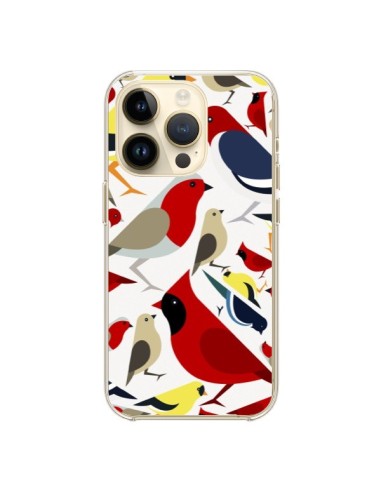 Cover iPhone 14 Pro Uccelli - Eleaxart