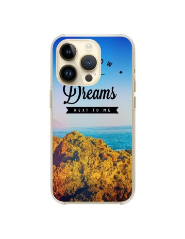 Coque iPhone 14 Pro Follow your dreams Suis tes rêves - Eleaxart