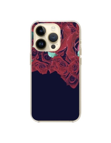 Coque iPhone 14 Pro Roses - Eleaxart