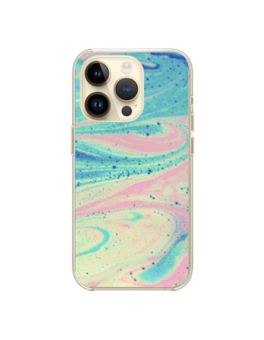 Coque iPhone 14 Pro Jade Galaxy - Eleaxart