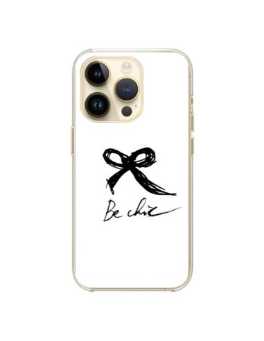 Coque iPhone 14 Pro Be Chic Noeud Papillon - Léa Clément