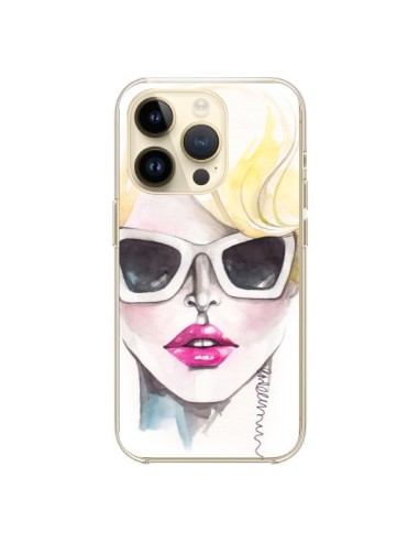 Coque iPhone 14 Pro Blonde Chic - Elisaveta Stoilova