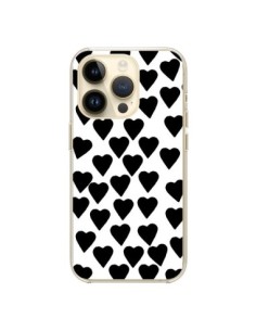 Coque iPhone 14 Pro Coeur Noir - Project M