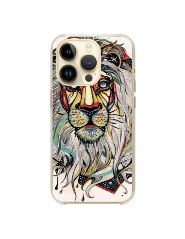 Coque iPhone 14 Pro Lion Leo - Felicia Atanasiu