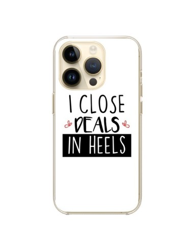 Coque iPhone 14 Pro I close Deals in Heels - Shop Gasoline