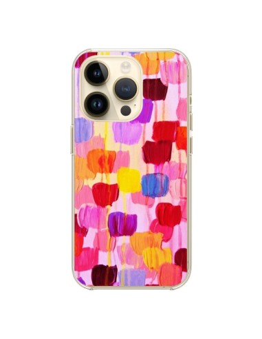 Cover iPhone 14 Pro Pois Rosas Dottie - Ebi Emporium