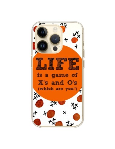 Coque iPhone 14 Pro Life is a Game XoXo - Ebi Emporium