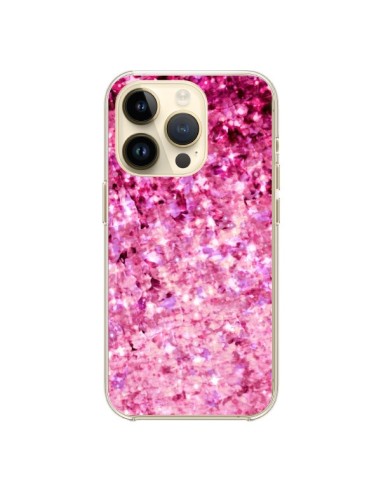 iPhone 14 Pro Case Romance Me Glitter Pinks - Ebi Emporium