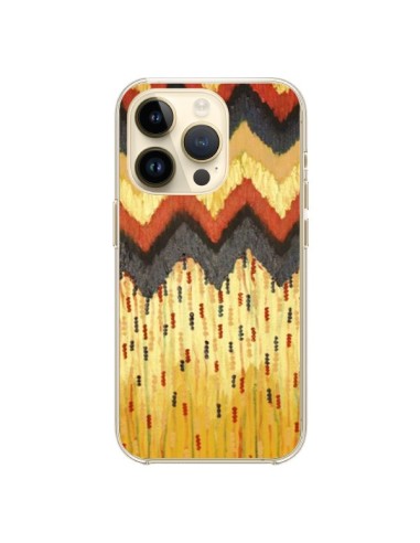 iPhone 14 Pro Case Shine On Gold Aztec - Ebi Emporium