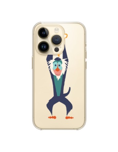 Coque iPhone 14 Pro Futur Roi Lion King Rafiki Transparente - Jay Fleck