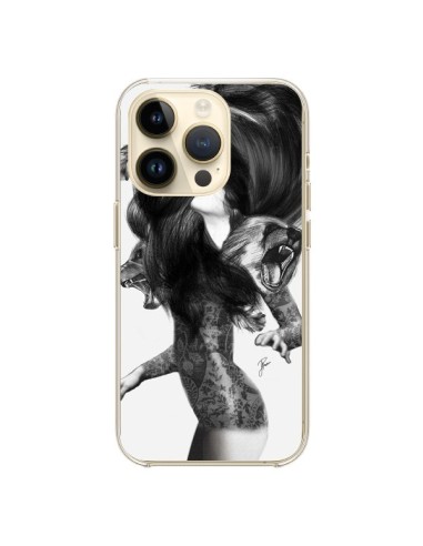 Coque iPhone 14 Pro Femme Ours - Jenny Liz Rome