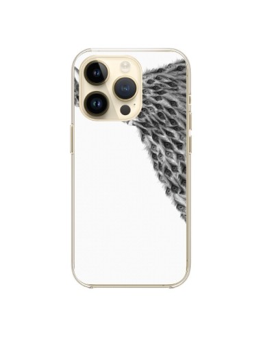 Coque iPhone 14 Pro Peacock Paon Robe Femme - Jenny Liz Rome