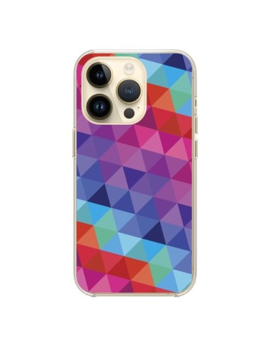 iPhone 14 Pro Case Aztec Gheo Pink - Javier Martinez