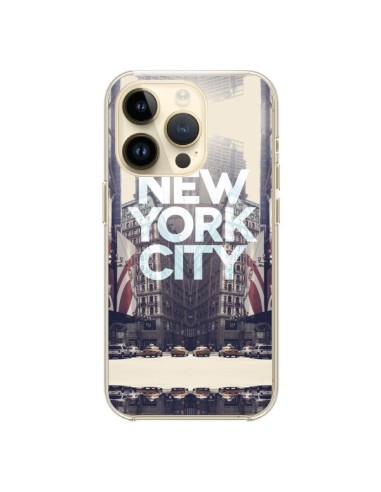 Coque iPhone 14 Pro New York City Vintage - Javier Martinez