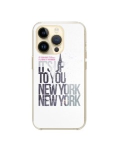 Coque iPhone 14 Pro Up To You New York City - Javier...