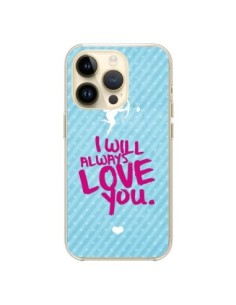 Cover iPhone 14 Pro I will always Love you Cupido -...