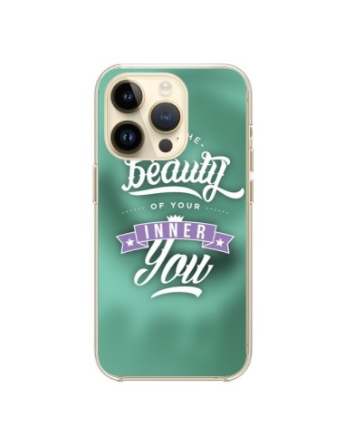 Coque iPhone 14 Pro Beauty Vert - Javier Martinez