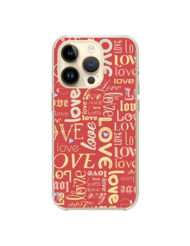 Coque iPhone 14 Pro Love World - Javier Martinez