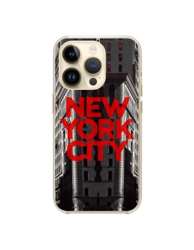 iPhone 14 Pro Case New York City Red - Javier Martinez