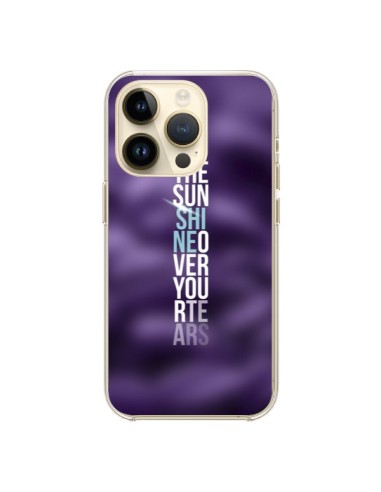 Coque iPhone 14 Pro Sunshine Violet - Javier Martinez