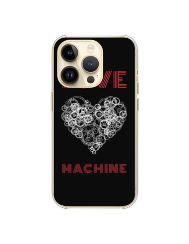 Coque iPhone 14 Pro Love Machine Coeur Amour - Julien Martinez