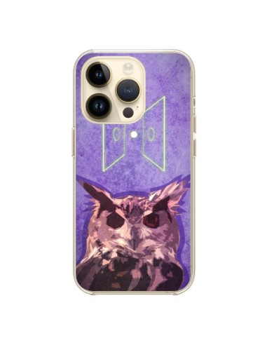 Coque iPhone 14 Pro Chouette Owl Spirit - Jonathan Perez
