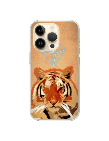 Coque iPhone 14 Pro Tigre Tiger Spirit - Jonathan Perez