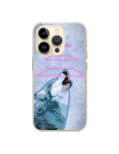 Coque iPhone 14 Pro Loup Wolf Spirit - Jonathan Perez