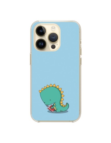 Coque iPhone 14 Pro Dino le Dinosaure - Jonathan Perez