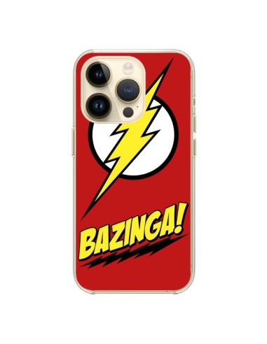 Coque iPhone 14 Pro Bazinga Sheldon The Big Bang Theory - Jonathan Perez