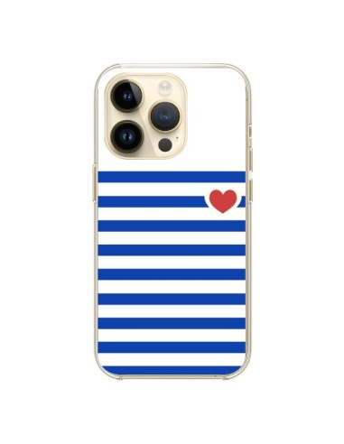 iPhone 14 Pro Case Mariniere Heart - Jonathan Perez