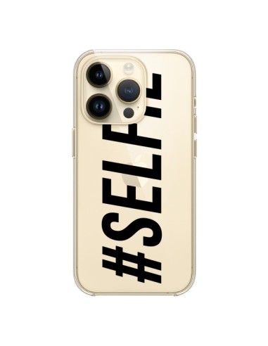 Coque iPhone 14 Pro Hashtag Selfie Transparente - Jonathan Perez