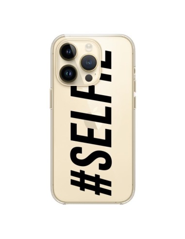Cover iPhone 14 Pro Hashtag Selfie Trasparente - Jonathan Perez