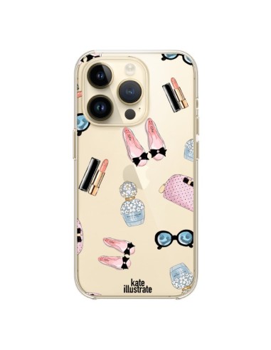 Coque iPhone 14 Pro Essential Beautiful Belle Essentiel Transparente - kateillustrate