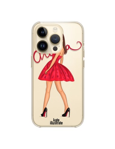iPhone 14 Pro Case Ariana Grande Cantante Clear - kateillustrate